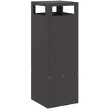 vidaXL Crna Pocinčani čelik 35 x 35 x 100 cm Izdržljivo | shoptok.hr