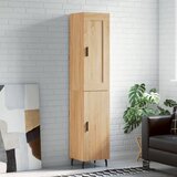 vidaXL Visoka komoda hrasta sonome 34 5x34x180cm od konstruiranog drva | shoptok.hr