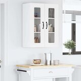 vidaXL Stenska kuhinjska omarica Bela 60 x 31 x 80 cm Konstruiran les | Shoptok.si
