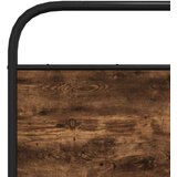  Okvir kreveta bez madraca dimljena boja hrasta 75x190 cm drveni | shoptok.hr