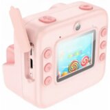 hoco. dečiJa kamera sa štampačem, 2" IPS LCD, 720p, microSD - DV200 Pink | ePonuda.com