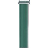 vidaXL Vrtno spremište zeleno 107,5 x 46 x 183 cm od pocinčanog čelika | shoptok.hr