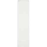  Vrtna saksija 2 kom. Bijela 20 x 20 x 75 cm Čelična vrata | shoptok.hr