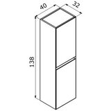 Hanah home Kupatilski ormarić Nest 40 v2 630 | Eponuda.com