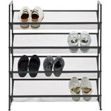 XORA regal za čevlje črna | Shoptok.si