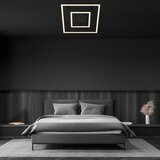 BRILONER LED plafonsko svetlo FRAME LED/22W/230V 3000K 30x32 cm crna | Eponuda.com