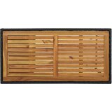 Barska miza s stojalom za shranjevanje črna 120x60x110 cm, (20713867) | Shoptok.si