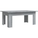Maison Chic Klubska mizica - kavna mizica - Nizka mizica siva sonoma 100x60x42 cm inženirski les, (21752935) Cene