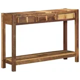 Konzolna miza 107x33x76 cm Trden les Recikliran