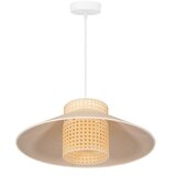  Duolla - Visilica na sajli RIO RATTAN 1xE27/15W/230V prečnik 45 cm bež/ratan | Eponuda.com