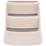  Sklopive ljestve za pse s 3 stepenice krem 50x38x38 cm plastika | shoptok.hr