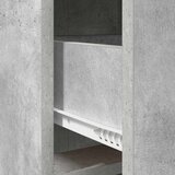  Kreveta Betonska siva 75 x 33 x 80 cm Konstruirano drvo | shoptok.hr