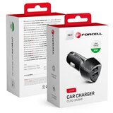 forcell Avto polnilec 2 USB vhoda 36 W, vžigalnik s hitrim polnjenjem 3.0, - Carbon Black, (20516758) Cene