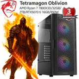 TETRAMAGON series Računar Tetramagon Oblivion AMD Ryzen 7 7800X3D/32GB/2TB/RTX5070 ti 16GB/850W | ePonuda.com