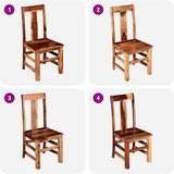 vidaXL blagovaonske stolice 6 kom masivno sheesham | shoptok.hr