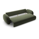 Cosmopolitan Design Zelena raztegljiva/s prostorom za shranjevanje sedežna garnitura iz šenilje 262 cm Tonale – | Shoptok.si