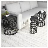 Hanah home Stil Black Marble 3 kom | ePonuda.com