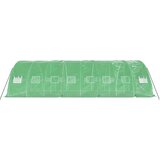  Staklenik s čeličnim okvirom zeleni 40 m² 8 x 5 x 2,3 m | shoptok.hr