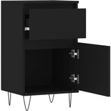  Komode 2 kom crne 40 x 35 x 70 cm od konstruiranog drva | Eponuda.com