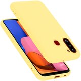 Cadorabo ohišje, združljiv s Samsungom v tekoči rumeni - zaščitni pokrov, narejen iz fleksibilnega silikona TPU, (20585045) Cene