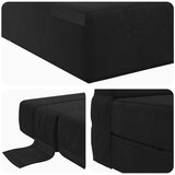 SOFA na razvlačenje Crna 70 x 80 x 60 cm Tkanina | shoptok.hr