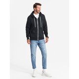 Ombre Bluza męska rozpinana z kapturem BASIC | shoptok.hr