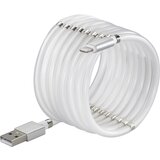 Renkforce USB kabel USB 2.0 USB-A vtič\, Apple Lightning vtič 1.00 m bela TO-6897012, (20417276) | Shoptok.si