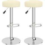 Furnova Barski stolčki 2 kosa krem blago, (21949126) | Shoptok.si
