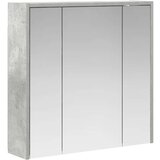  Kupaonski ormar s ogledalom Betonski sivi 63,5 x 16 x 62,5 cm | shoptok.hr