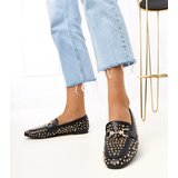 Gemre Black studded moccasins Lea | shoptok.hr