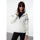 TRENDYOLMILLA ženski duks Twoaw25Kz00285, Krem | Eponuda.com
