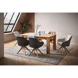 Linea Natura RAZTEGLJIVA MIZA, hrast barve hrasta | Shoptok.si