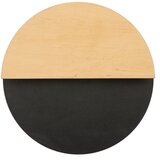  LED zidno svetlo LUNA LED/7W/230V, prečnika 26 cm, crno/bež | Eponuda.com