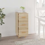  Komoda boja hrasta sonome 34,5x34x90 cm od konstruiranog drva | shoptok.hr