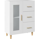 Maison Chic Komoda - Predalnik bela 69,5x34x90 cm inženirski les, (21716207) Cene