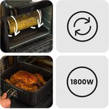 Huslog HUS1023 multifunkcionalna friteza na vroč zrak 12 L, 1800 W | Shoptok.si