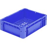 BITO Evro zaboj za zlaganje XL, zaprte stene, dno z luknjami, DxŠxV 400 x 300 x 120 mm | Shoptok.si
