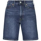 RIBCAGE BERMUDA SHORT Plava