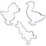 Orion Jekleni modelčki za piškote za veliko noč 5-6 cm 3 kosi., (5000019919) | Shoptok.si
