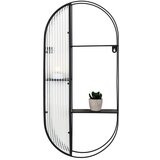 House Nordic Crna metalna polica s više razina 32 cm Newcastle – | shoptok.hr