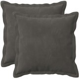  Presvlaka za jastuk 2 pcs HOUTEN Tamnosiva 40 x 40 cm Baršun Cijene