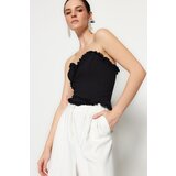 Trendyol Black Tassel Detailed Bustier | shoptok.hr