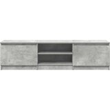 TV ormarić boja betona 140 x 40 x 35,5 cm konstruirano drvo | Eponuda.com