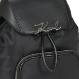 Karl Lagerfeld Nahrbtniki K/SIGNATURE NYLON SM BACKPACK Črna | Shoptok.si