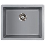 Metalac x quadro U50 podgradna sudopera, grafit, fi 90, 570×470 mm Cene