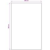  Tepih za područje Prirodna i crna 200 x 290 cm PET | shoptok.hr