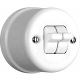  Elhard - Keramički retro regulator za žaluzine sa polugom beo | Eponuda.com