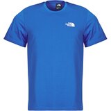 The North Face Majice s kratkimi rokavi S/S Simple Dome Modra | Shoptok.si