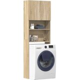 vidaXL Ormarić za perilicu rublja boja hrasta 64 x 24 x 190 cm drveni | shoptok.hr