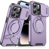  Torbica camshield ring stand za iphone 14 pro 6.1 ljubicasta Cene